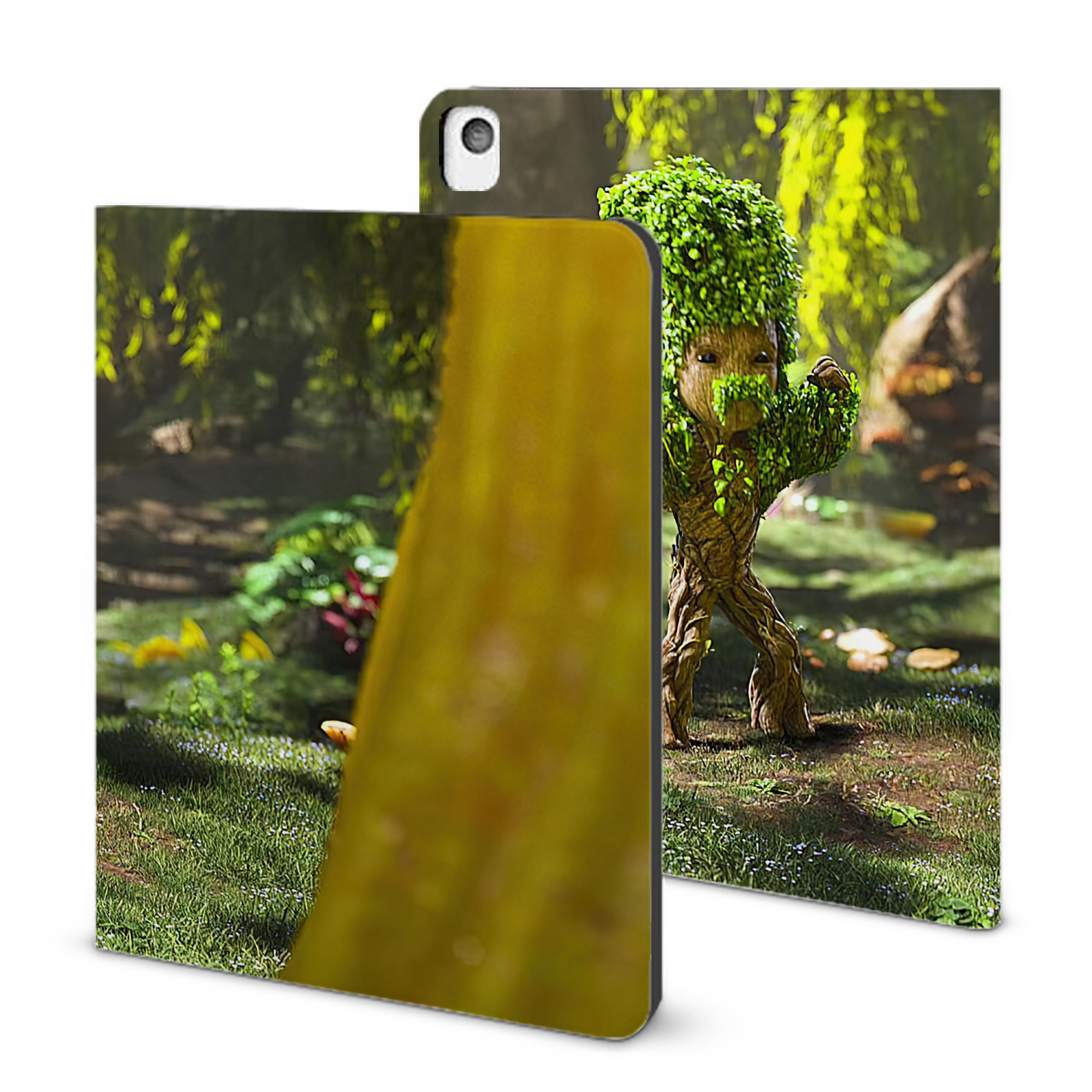 （画像用） アベンジャーズ The Avengers IPadケース ペンホルダー付き ブックスタイルデザイン